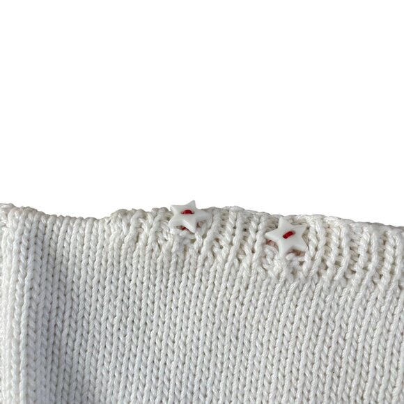 Knitting Needles Boys Pullover Knit Sweater Multicolor Striped Winter Cozy Warm - Picture 4 of 8